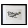 Vintage Olga Sears Bird Drawing #1 Art & Objects