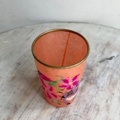 John Derian Company Inc Geraldine Gonzalez Orange Votive