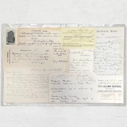 John Derian Company Inc One Of A Kind Collaged Script Mat (P01)