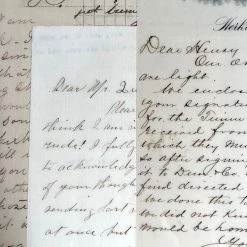 John Derian Company Inc One Of A Kind Collaged Script Mat (P03)