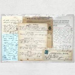 John Derian Company Inc One Of A Kind Collaged Script Mat (P04) Dining & Tabletop