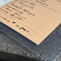 John Derian Company Inc One Of A Kind Collaged Script Mat (P06)