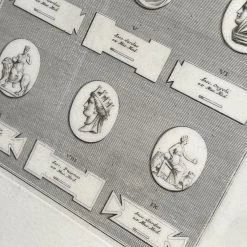 John Derian Company Inc One Of A Kind Collaged Script Mat (P06)