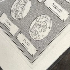 John Derian Company Inc One Of A Kind Collaged Script Mat (P07)