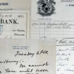 John Derian Company Inc One Of A Kind Collaged Script Mat (P08) Dining & Tabletop