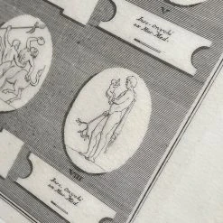 John Derian Company Inc One Of A Kind Collaged Script Mat (P08) Dining & Tabletop