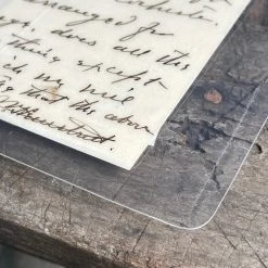 John Derian Company Inc One Of A Kind Collaged Script Mat (P10)