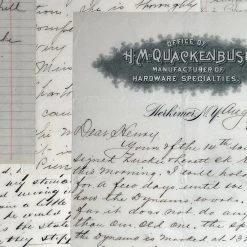 John Derian Company Inc Dining & Tabletop One Of A Kind Collaged Script Mat (P11)