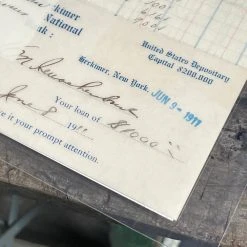 John Derian Company Inc Dining & Tabletop One Of A Kind Collaged Script Mat (P12)