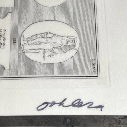 John Derian Company Inc Dining & Tabletop One Of A Kind Collaged Script Mat (P12)