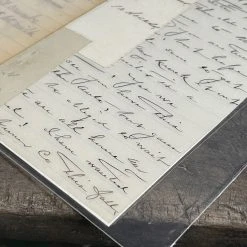 John Derian Company Inc One Of A Kind Collaged Script Mat (P14)