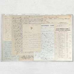 John Derian Company Inc One Of A Kind Collaged Script Mat (P15) Dining & Tabletop