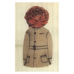 John Derian Company Inc Small Goods Paper Rose