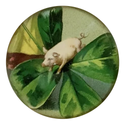 John Derian St. Patrick's Postcard (Pig Detail) - FINAL SALE St. Patrick's Day