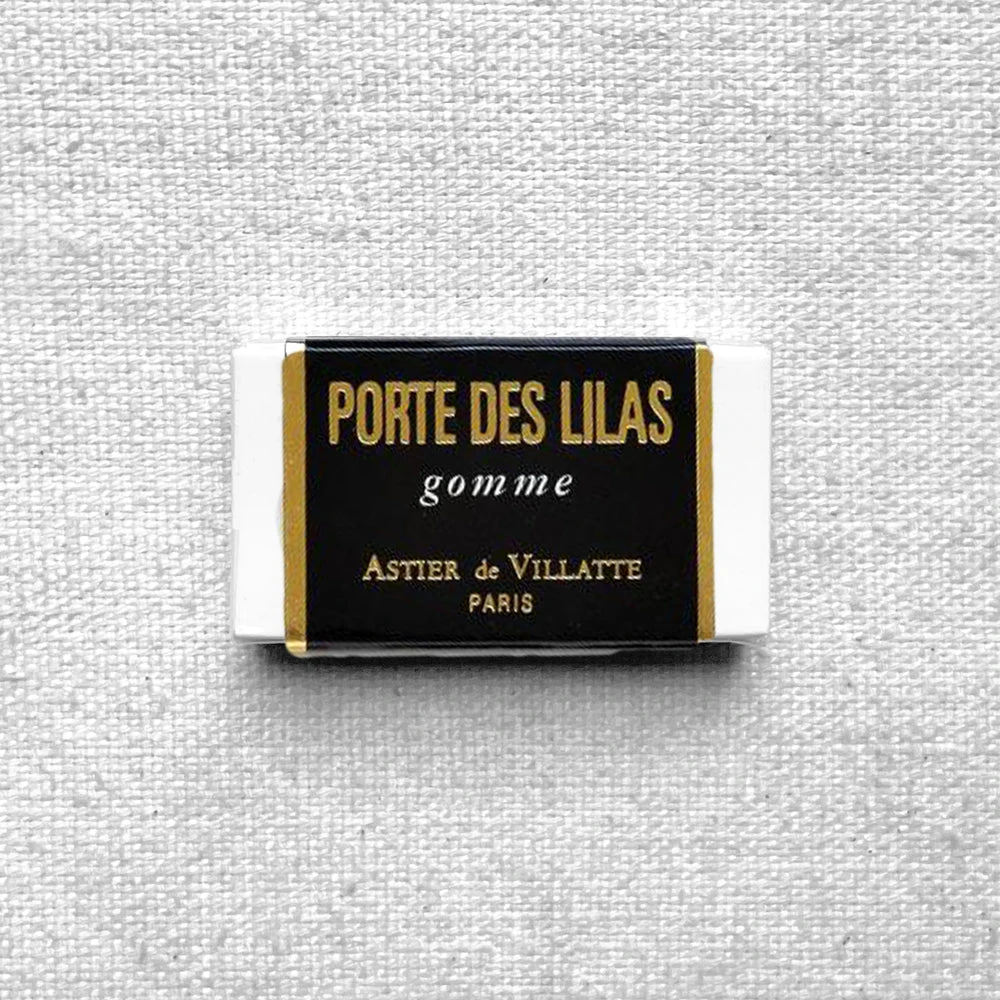 Astier De Villatte Porte Des Lilas Scented Eraser 3 Astier De Villatte Porte Des Lilas Scented Eraser