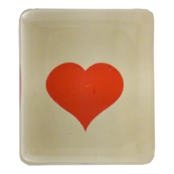 John Derian Decoupage Blood Red Heart