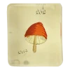 John Derian Decoupage Orange Mushroom