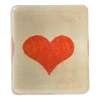 John Derian Spotted Red Heart 2 John Derian Spotted Red Heart
