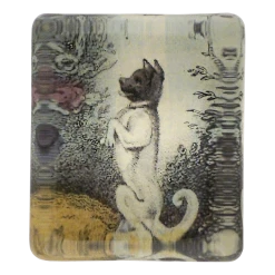 John Derian Dog (with Boy) Decoupage