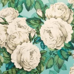Designers Guild Wallpaper The Rose Swedish Blue