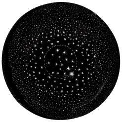 John Derian X ADV Dining & Tabletop Round Constellation Platter