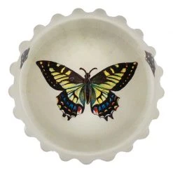 John Derian Yellow Blue Butterfly