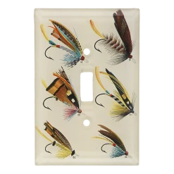 John Derian Salmon Flies 18 Decoupage
