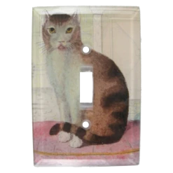John Derian Decoupage Cat