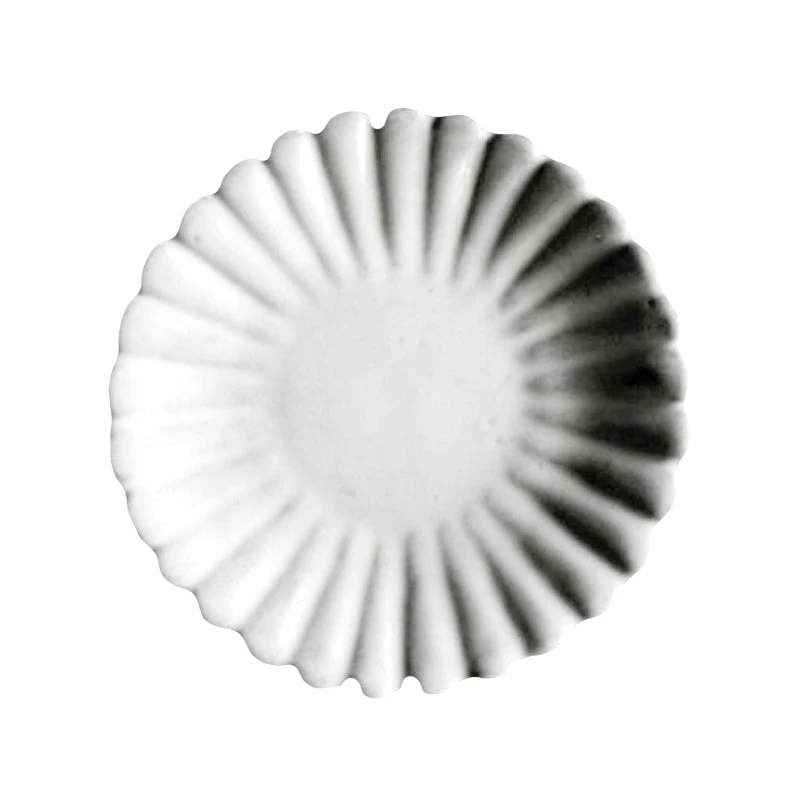 Astier De Villatte Marguerite Saucer (Tea Cup) Dining & Tabletop 3 Astier De Villatte Marguerite Saucer (Tea Cup) Dining & Tabletop