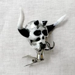 Wiktoria Skull Clip-on Ornament Holiday