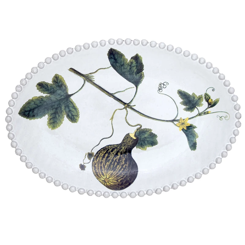 John Derian X ADV Dining & Tabletop Flat Squash Platter 3 John Derian X ADV Dining & Tabletop Flat Squash Platter