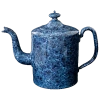 John Derian X ADV Blue Marble Teapot- Large