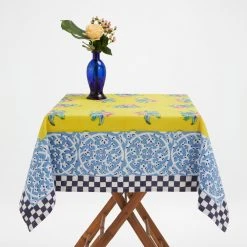 Lisa Corti Panel In Tiles Yellow 110 X 110cm