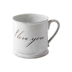 John Derian X ADV Dining & Tabletop I Love You Mug
