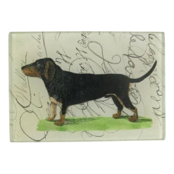 John Derian Dachshund W/ Script