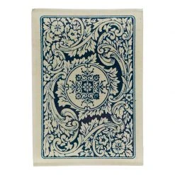 John Derian Card Back - White & Blue Emblem - FINAL SALE