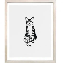 Hugo Guinness Art & Objects Tabby Cat