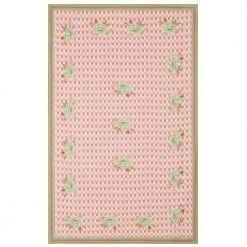 Copy Of Lisa Corti Panel In Veranda Magenta Pink Linen 180 X 270cm Dining & Tabletop