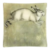 John Derian Decoupage White Rabbit