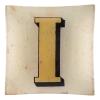John Derian Decoupage Block Letter I