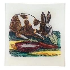 John Derian Decoupage Munching Rabbit