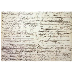 John Derian Company Inc Italian Letter Script (Roll Of 5 Sheets)