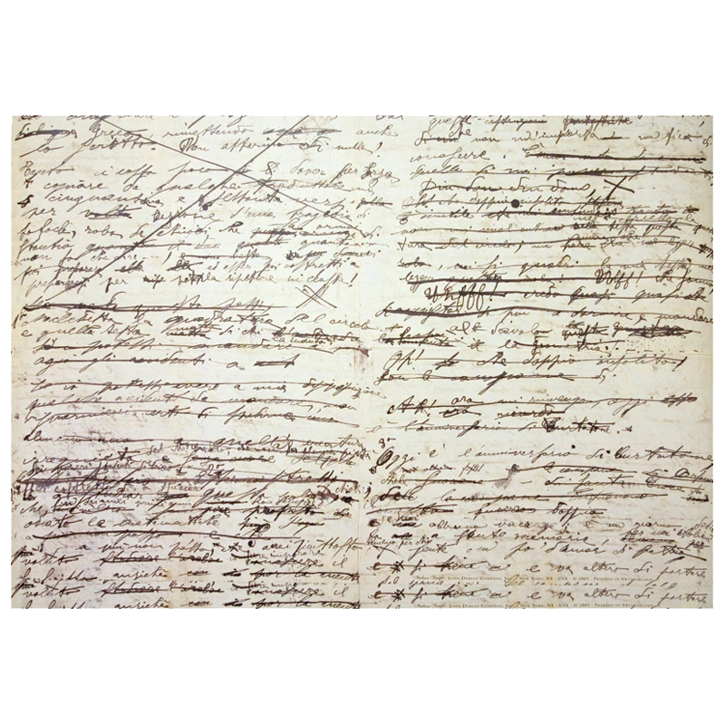 John Derian Company Inc Italian Letter Script (Roll Of 5 Sheets) 3 John Derian Company Inc Italian Letter Script (Roll Of 5 Sheets)