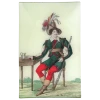 John Derian Rectangular Trays Merry Man With Plumed Hat - FINAL SALE