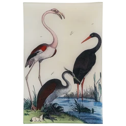 John Derian Decoupage Flamingo