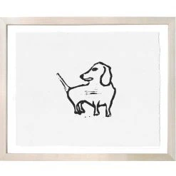 Hugo Guinness Dachshund Wagging Tail Art & Objects