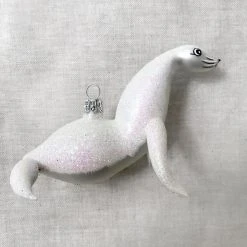 Wiktoria White Seal Ornament