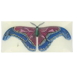 John Derian Blue Pink Butterfly - FINAL SALE Easter