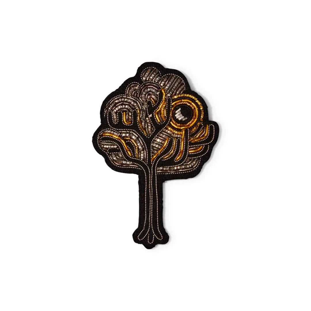 Macon & Lesquoy Nocturnal Tree Pin Pins, Barettes And Iron-On Patches 3 Macon & Lesquoy Nocturnal Tree Pin Pins, Barettes And Iron-On Patches