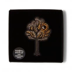 Macon & Lesquoy Nocturnal Tree Pin Pins, Barettes And Iron-On Patches
